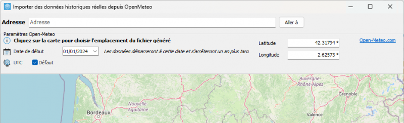 Fichier:FenImportMeteoHistorique.png